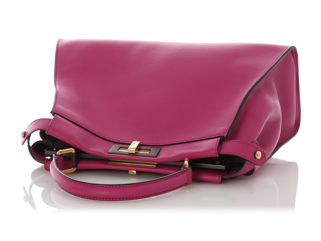Fendi Medium Magenta Peekaboo