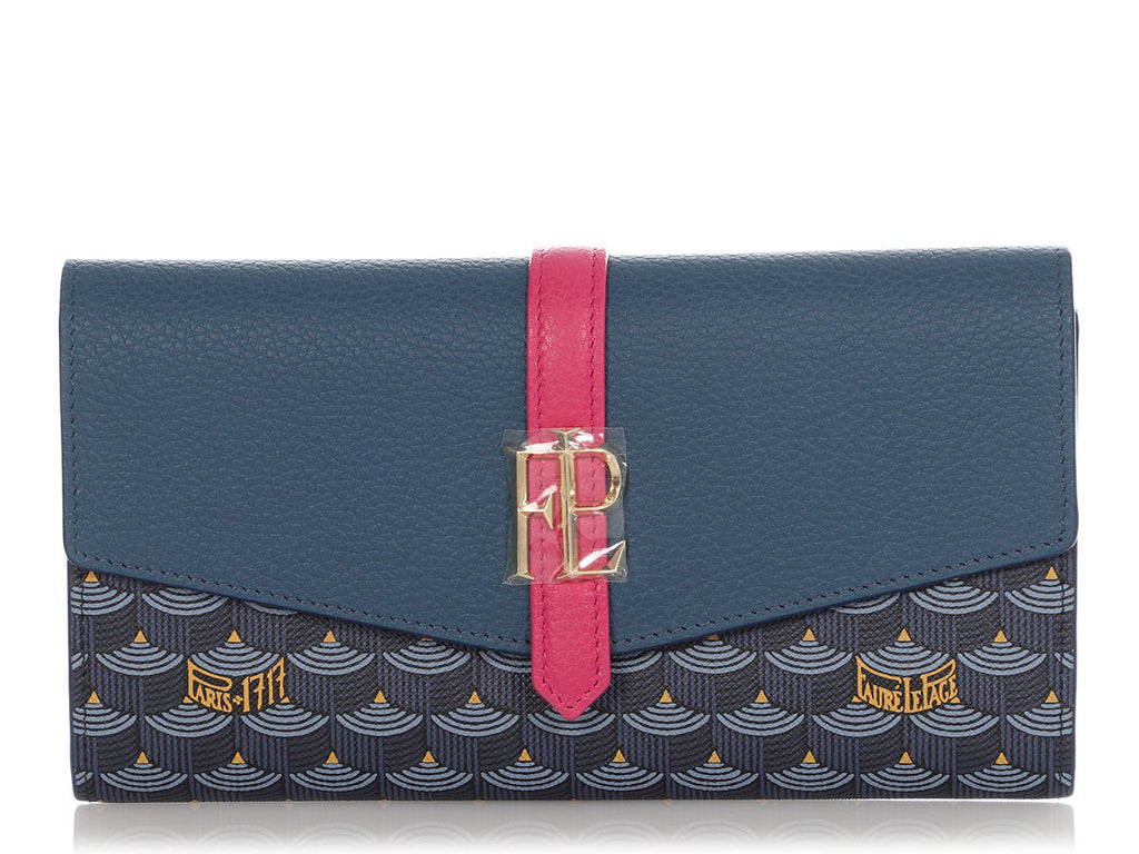 Fauré Le Page Blue 12CC Wallet Knight