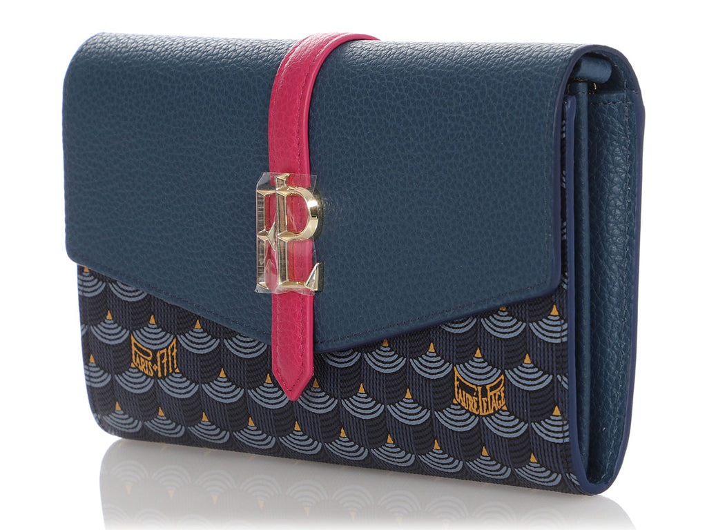 Fauré Le Page Blue 12CC Wallet Knight