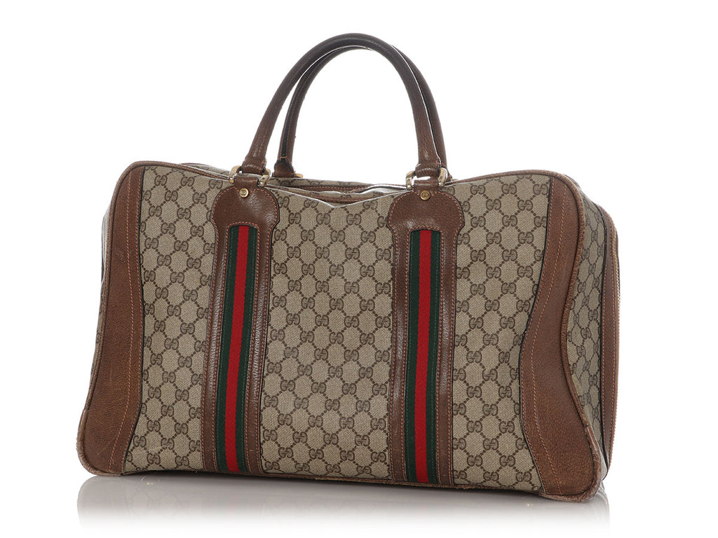 Gucci Vintage GG Duffle Bag