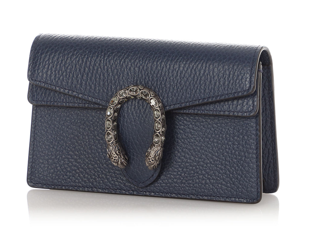 Gucci Super Mini Navy Dionysis