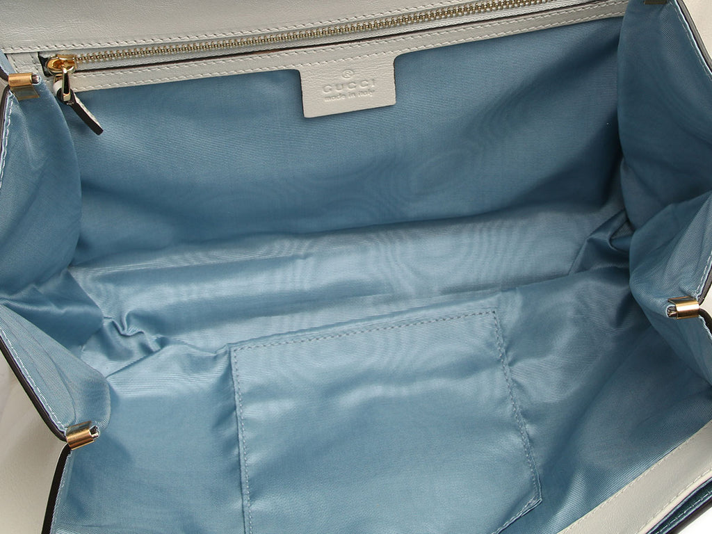 Gucci Medium White Animalier Bag