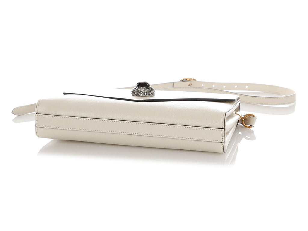 Gucci Medium White Animalier Bag