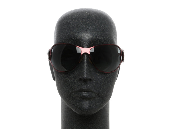 Gucci Rhinestone Horsebit Shield Sunglasses
