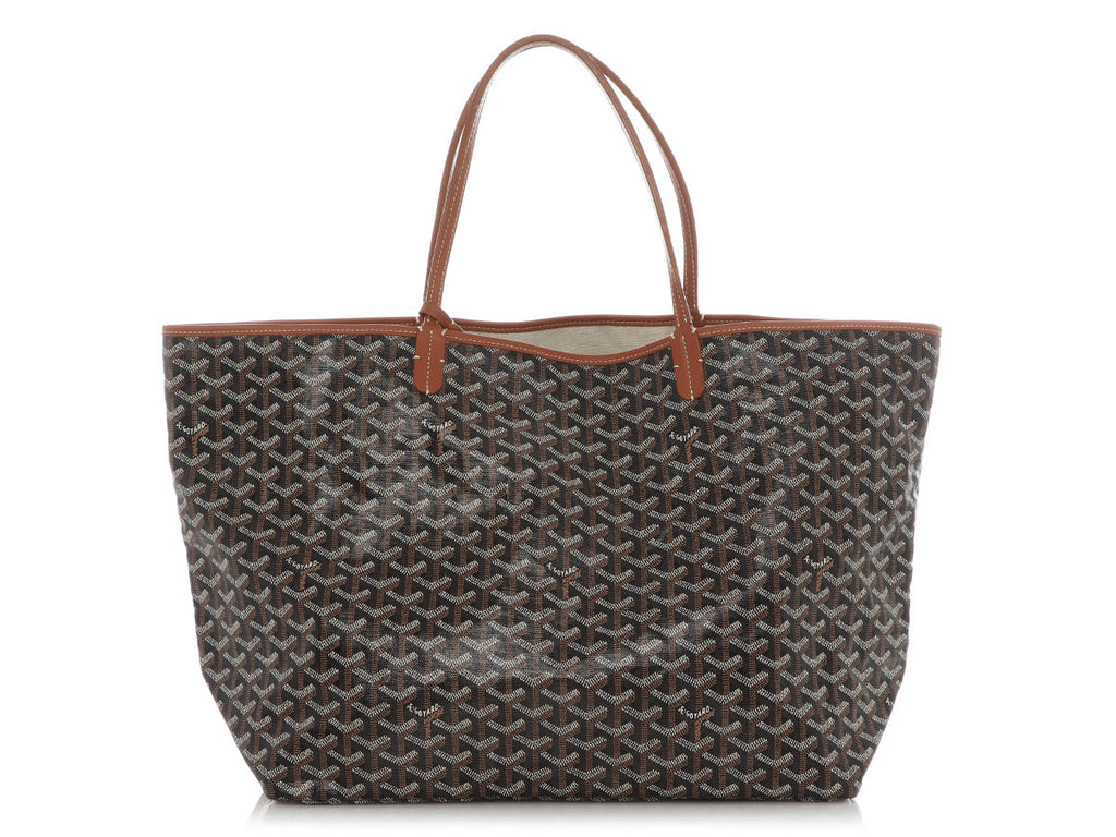 Goyard Black and Tan Saint-Louis GM