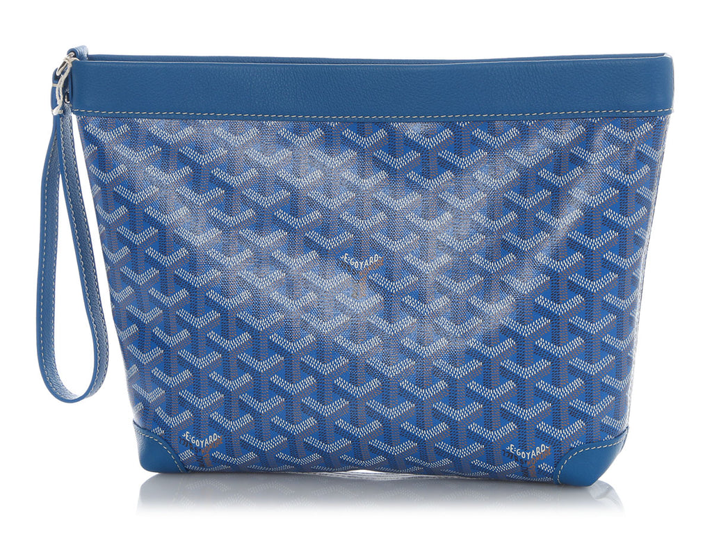 Goyard Sky Blue Conti Pouch