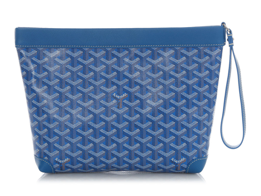 Goyard Sky Blue Conti Pouch