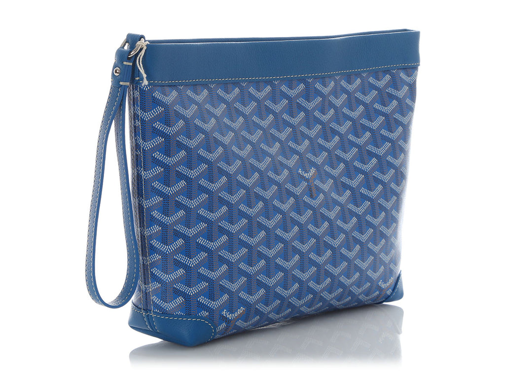 Goyard Sky Blue Conti Pouch