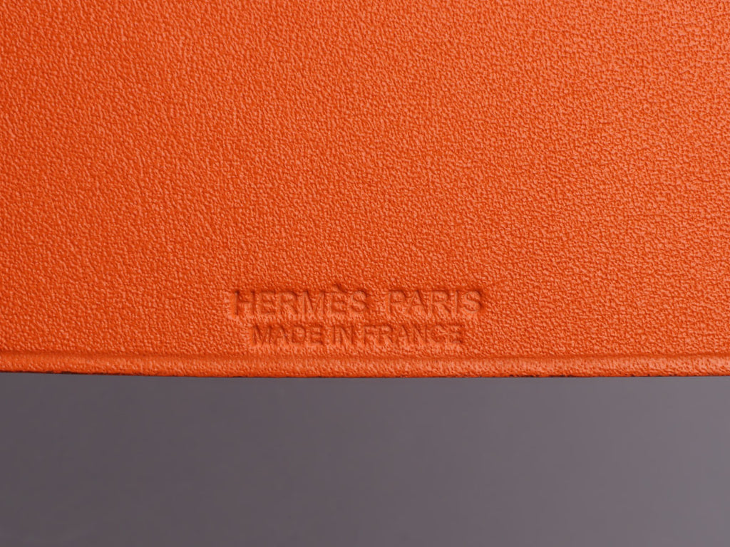 Hermès Two-Tone Leather Samarcande Horse Head Bag Charm