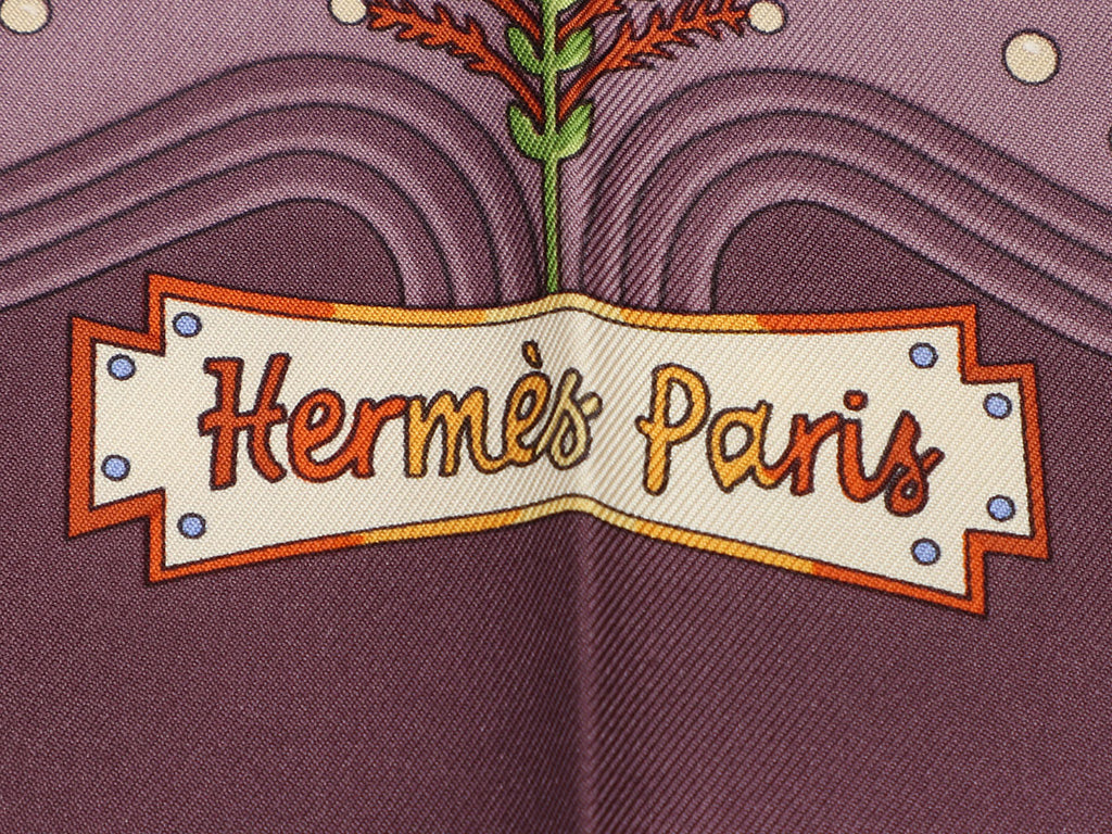 Hermès Escales Méditerranéennes Silk Scarf 90cm