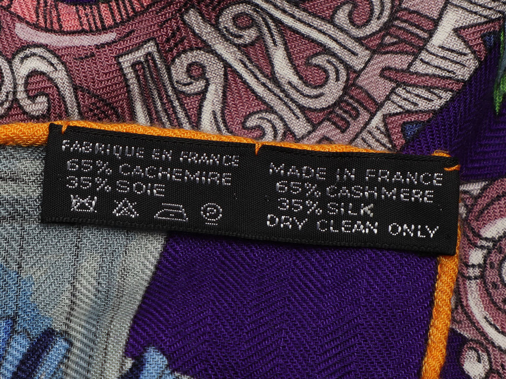 Hermès Au Fil Du Carré Shawl 140cm