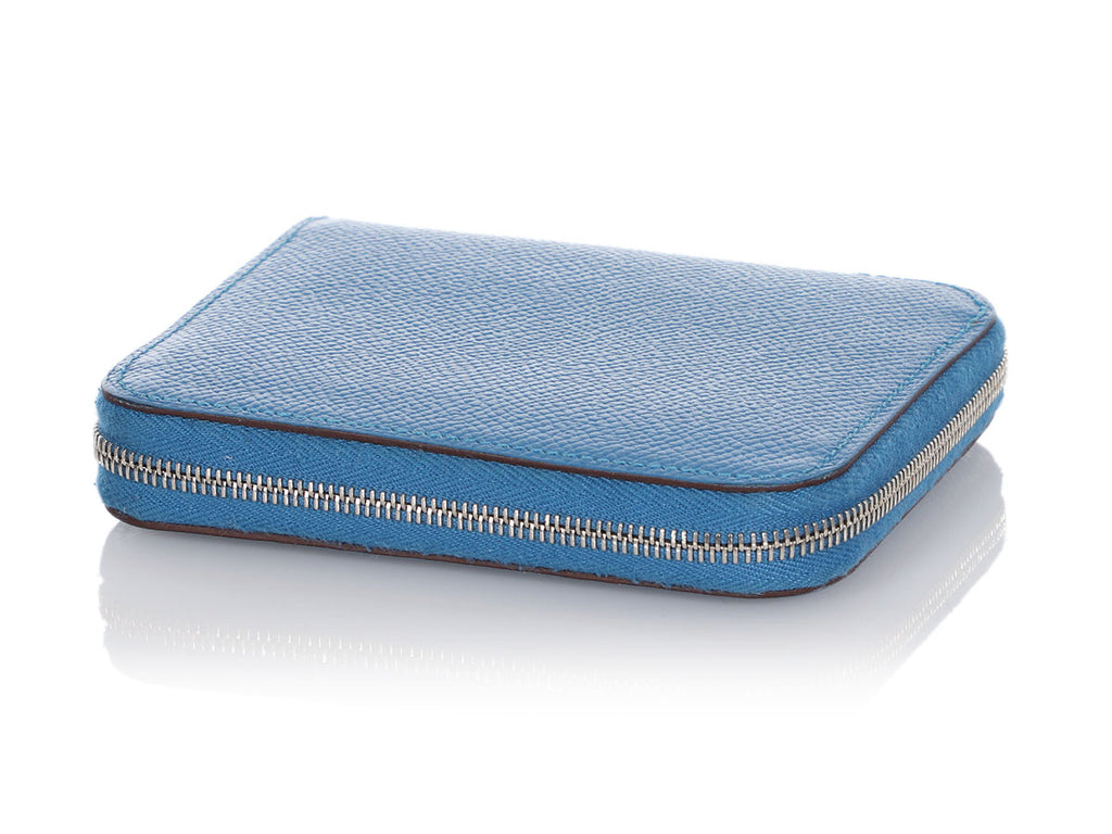 Hermès Mykonos Epsom Silk’In Compact Wallet
