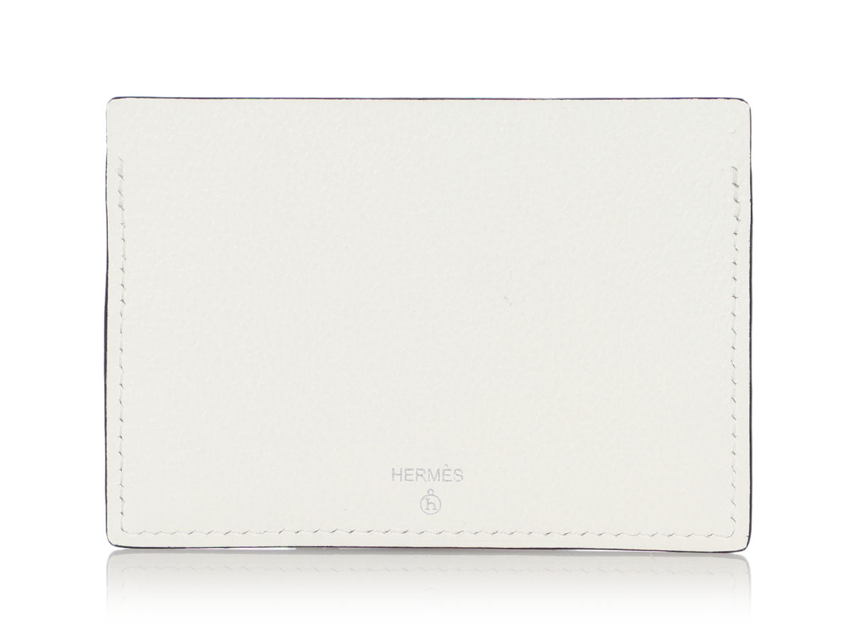 Hermès Hermes Paris Chevre Mysore Evelyne Card Wallet in Green Men –  Afashionistastore