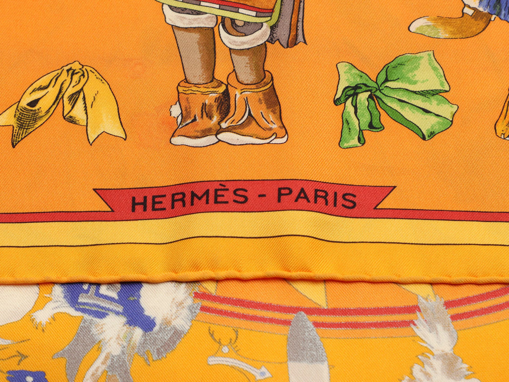 Hermès Kachinas Silk Scarf 90cm