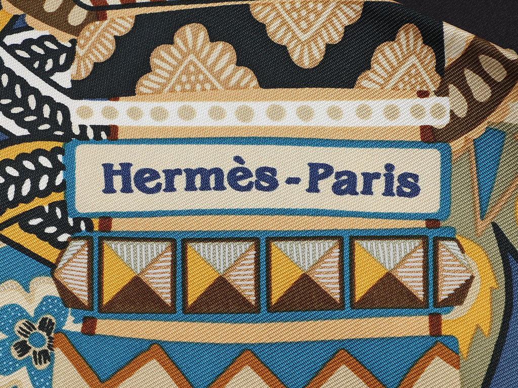 Hermès Duo Cosmique Silk Scarf 90cm