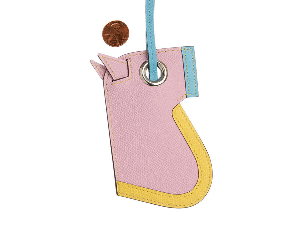 Hermès Mauve Epsom Camail Key Holder