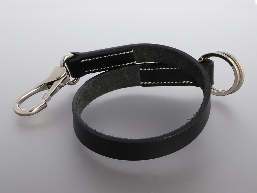 Hermès Black Leather Strap