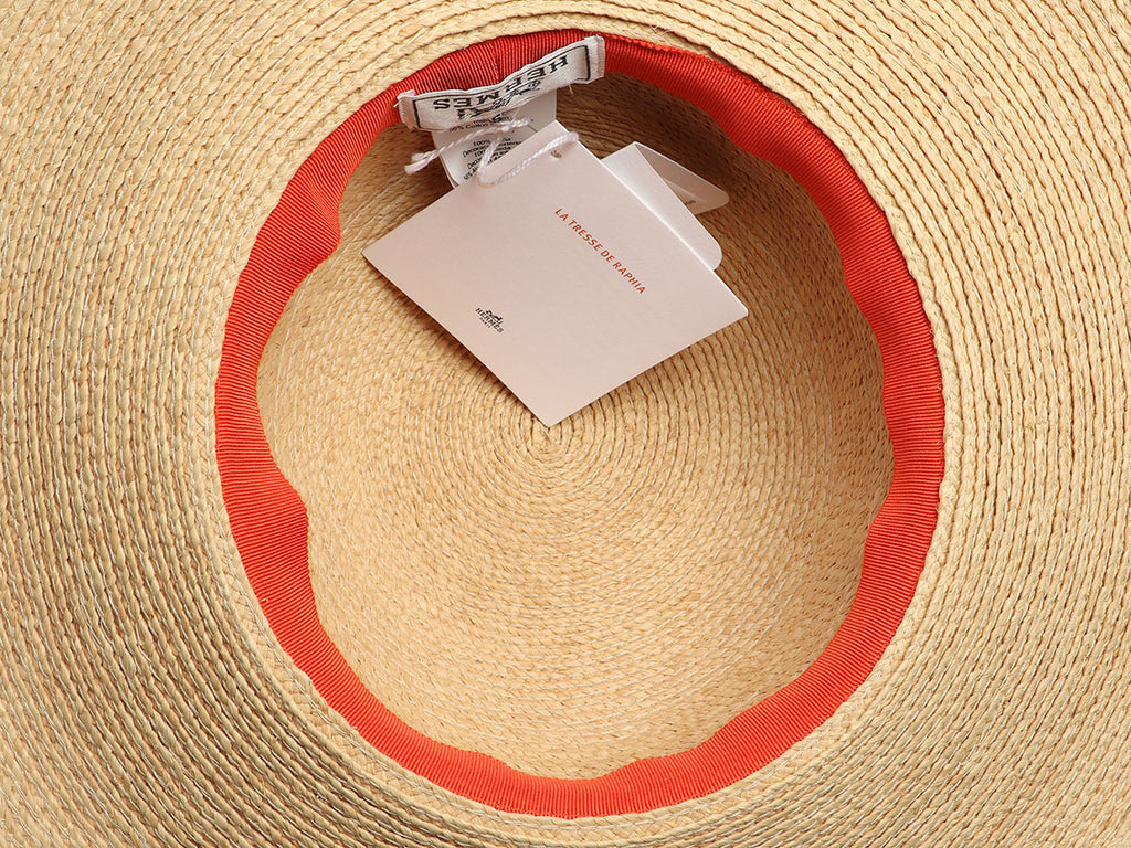 Hermès Raffia Beach Hat