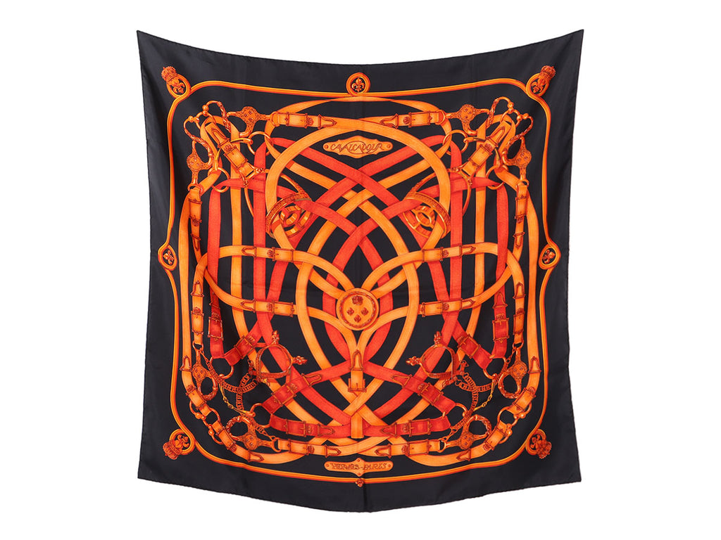 Hermès Cavalcadour Silk Scarf 90cm