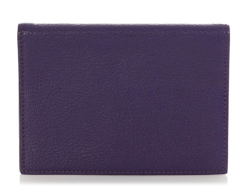 Hermès Purple Chèvre Simple Agenda Cover GM