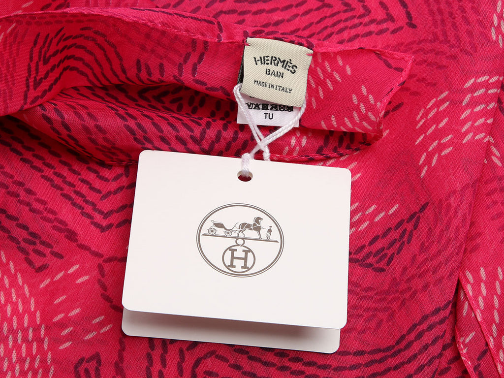 Hermès Eperon d’Or Cotton Pareo