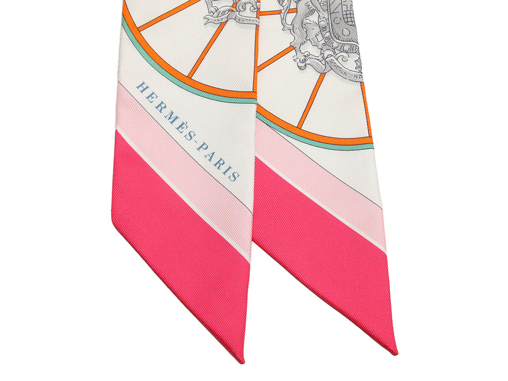 Hermès Springs Springs Bague Silk Twilly