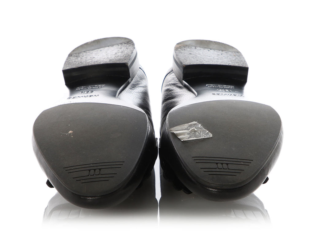 HR.Y1111.07 Hermès Black Royal Loafers