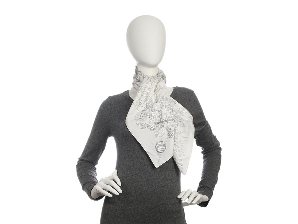 Hermès Flagship Silk Scarf 90cm