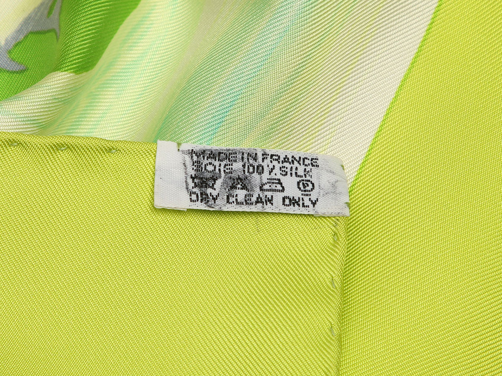 Hermès La Tour Eiffel S'envole Silk Scarf 90cm