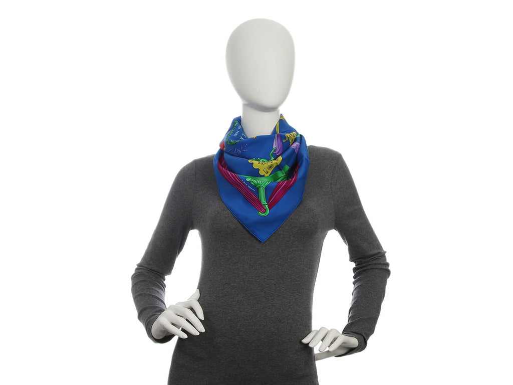 Hermès Etriers Silk Scarf 90cm