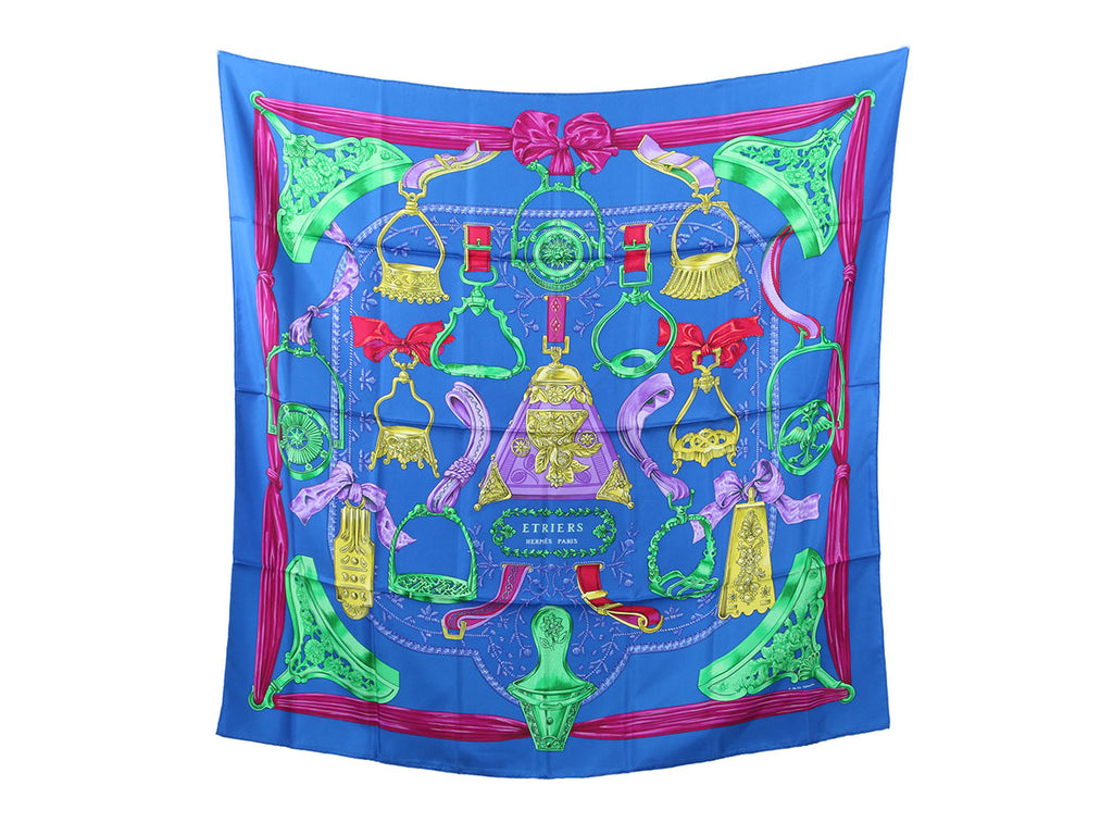 Hermès Etriers Silk Scarf 90cm