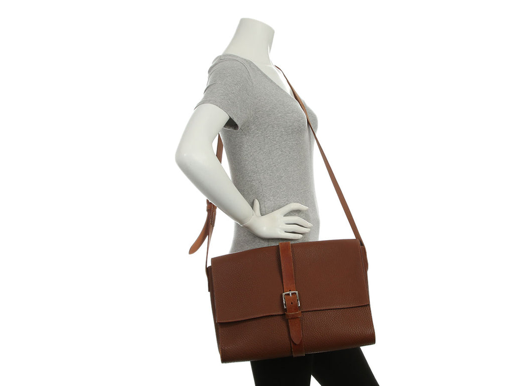 Hermès Sable Fjord Étrivière Messenger Bag
