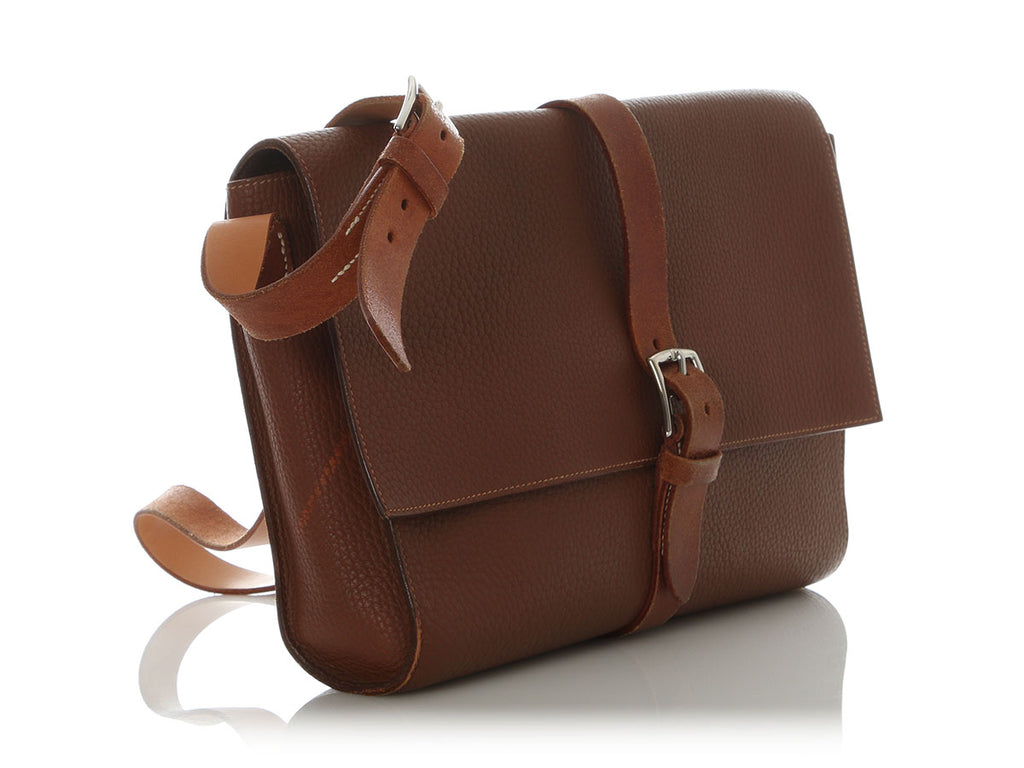 Hermès Sable Fjord Étrivière Messenger Bag