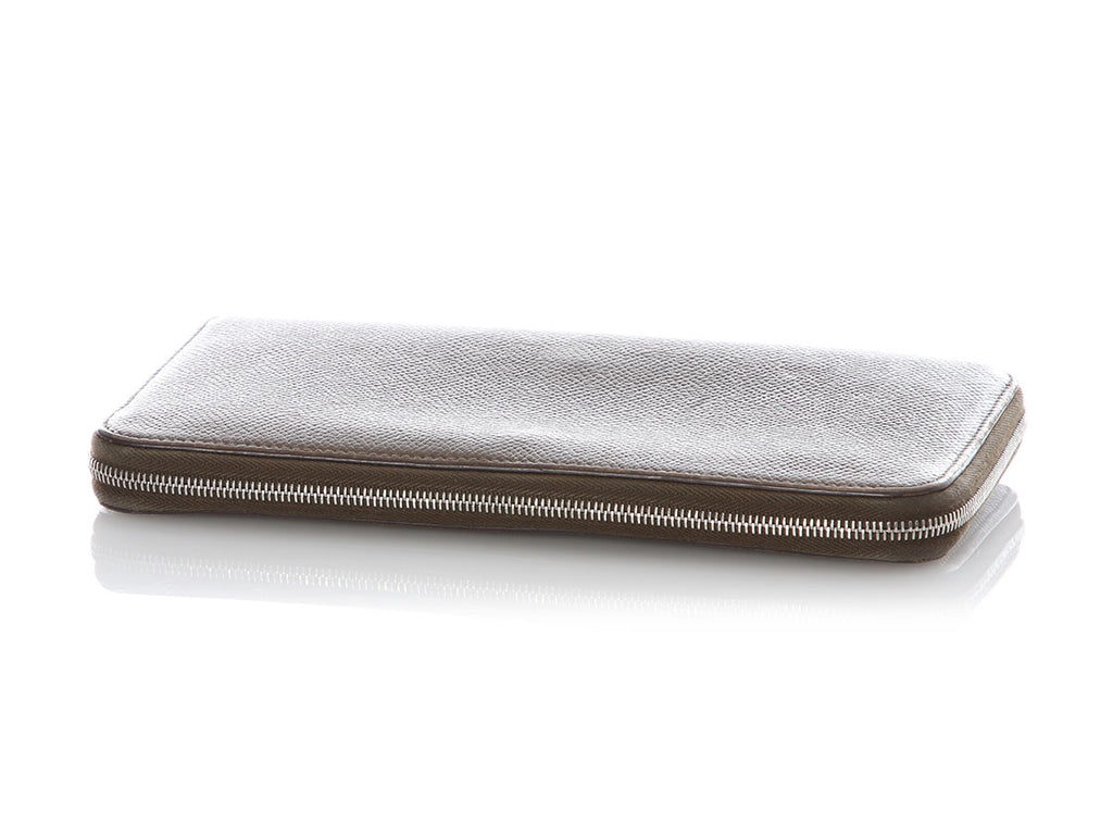 Hermès Etoupe Epsom Silk’In Long Wallet