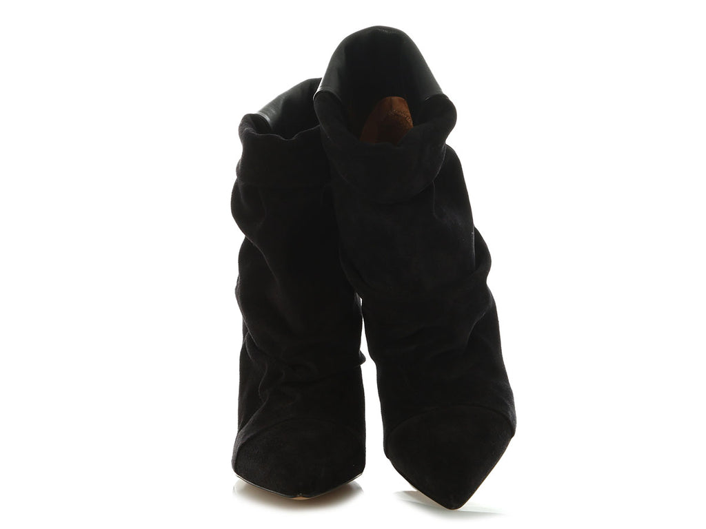 Isabel Marant Black Luliana Booties