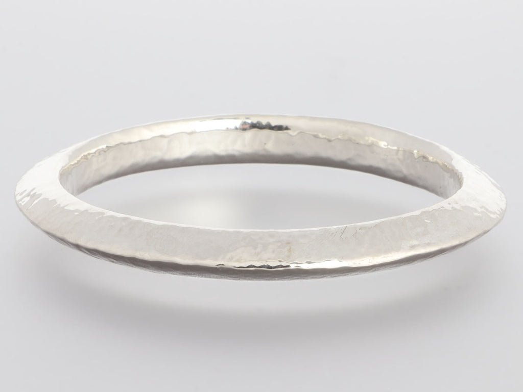 Ippolita Sterling Silver Glamazon Knife-Edge Hammered Bangle