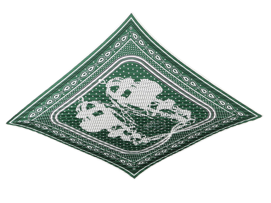 Hermès Brides de Gala Pleated Silk Bandana 55cm