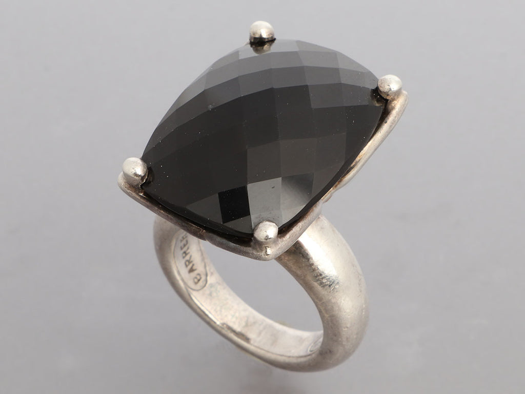 Barrera Two-Tone Onyx Ring