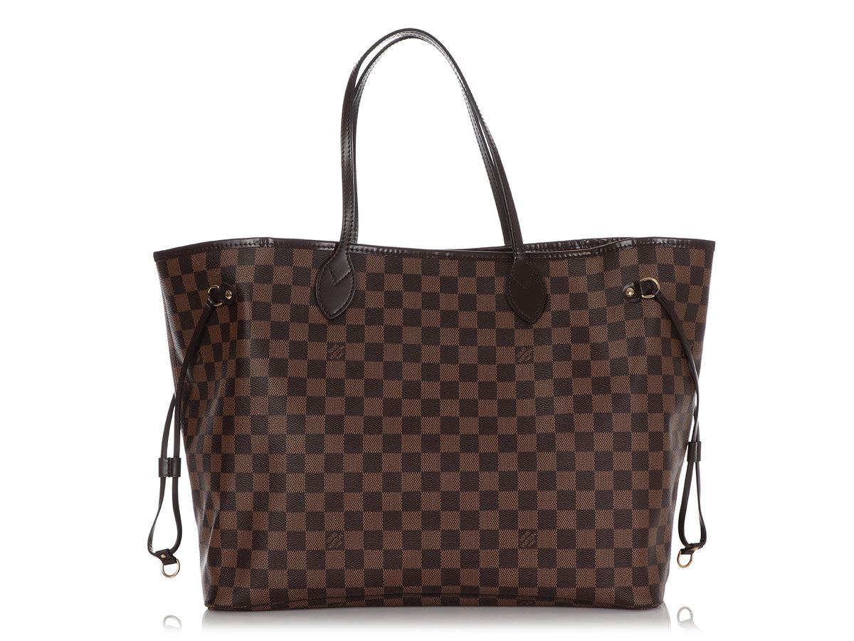 Louis Vuitton, Bags, Beautiful Authentic Lv Neverfull Mm Damier Ebene  Tote Bag