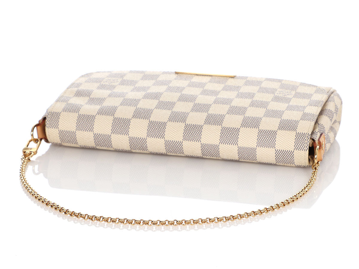 Louis Vuitton Damier Azur Favorite MM - Neutrals Shoulder Bags, Handbags -  LOU787872