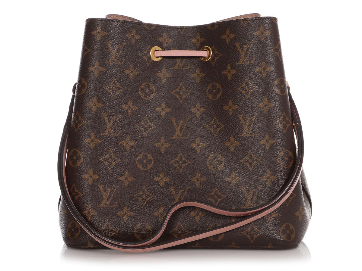Louis Vuitton LV Monogram Noe Shoulder Bag Handbag Browns - RARE
