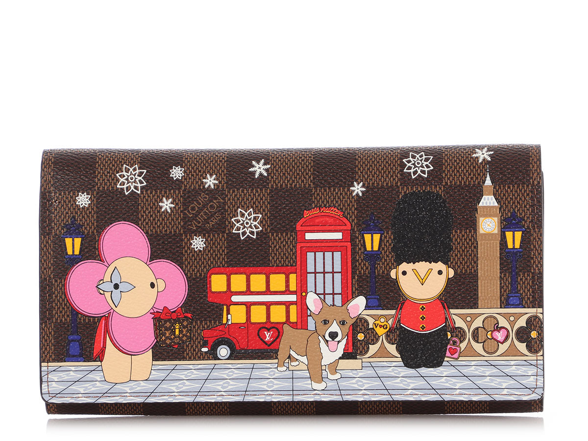 Sarah Wallet 2022 Christmas Animation Monogram – Keeks Designer Handbags