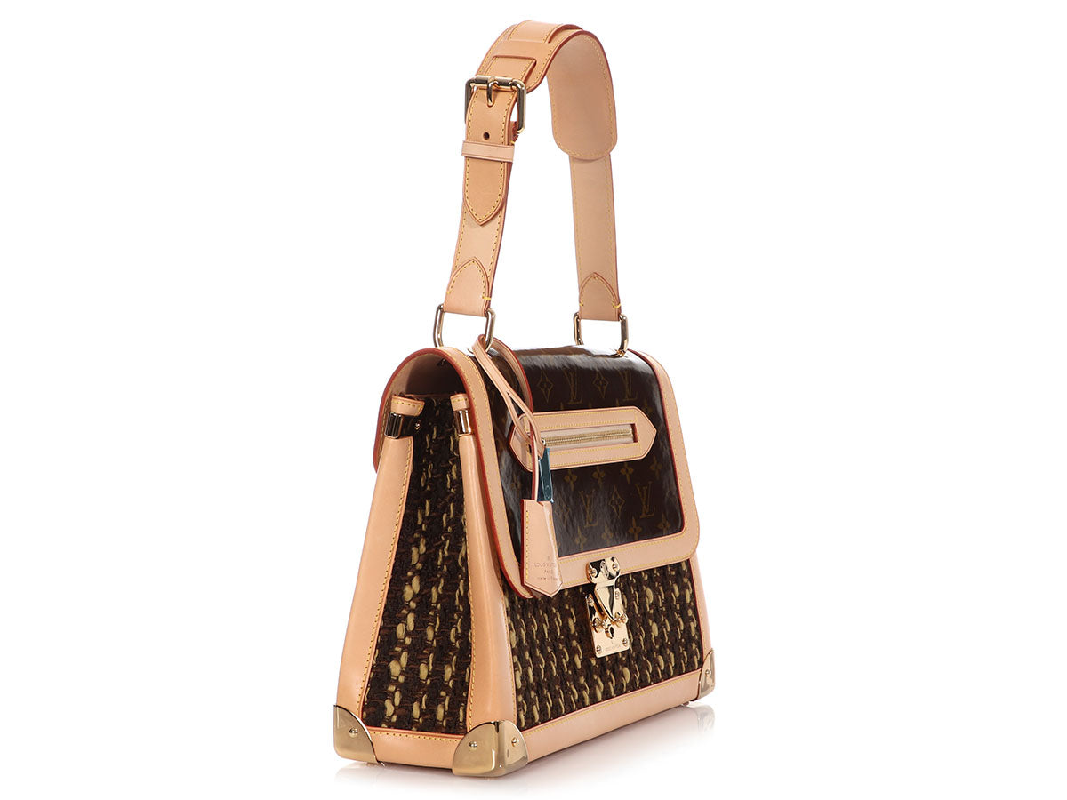 Louis Vuitton - Monogram Tweedy Zip Shoulder Bag
