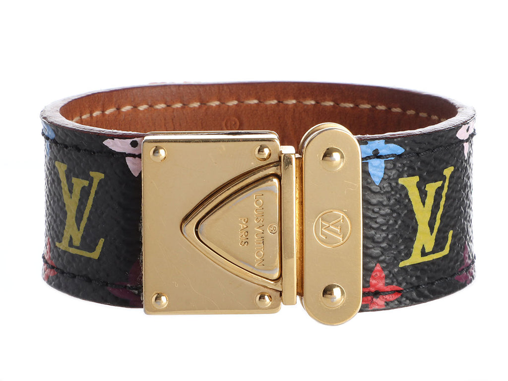 Louis Vuitton Black Multicolore Monogram Koala Bracelet