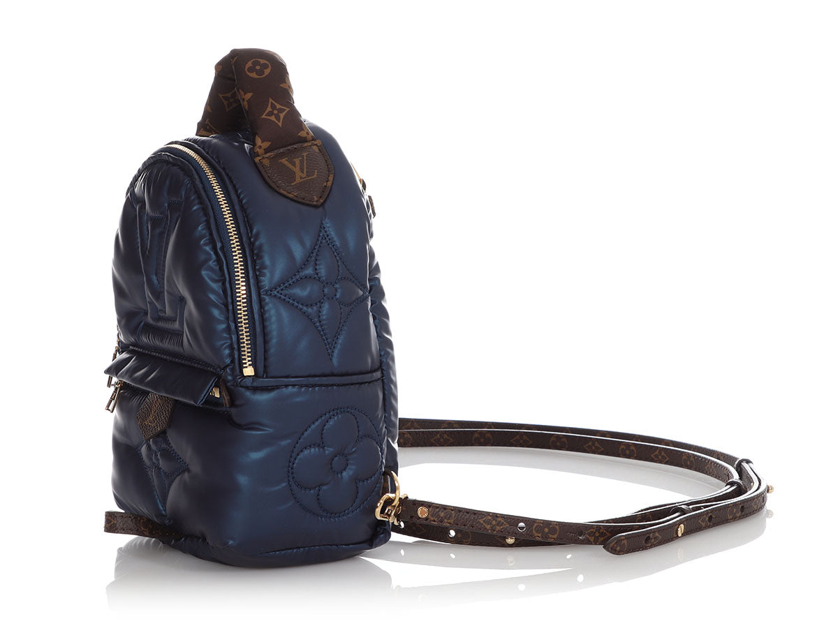 Louis Vuitton Mini Navy Pillow Palm Springs Backpack