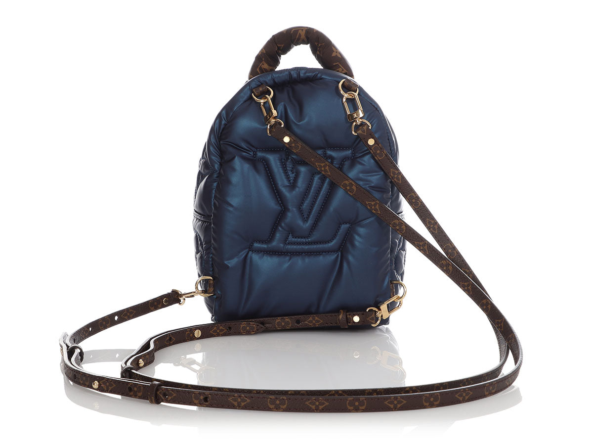 louis vuitton backpack mini cheap Louis Vuitton Mini Navy Pillow Palm Springs Backpack