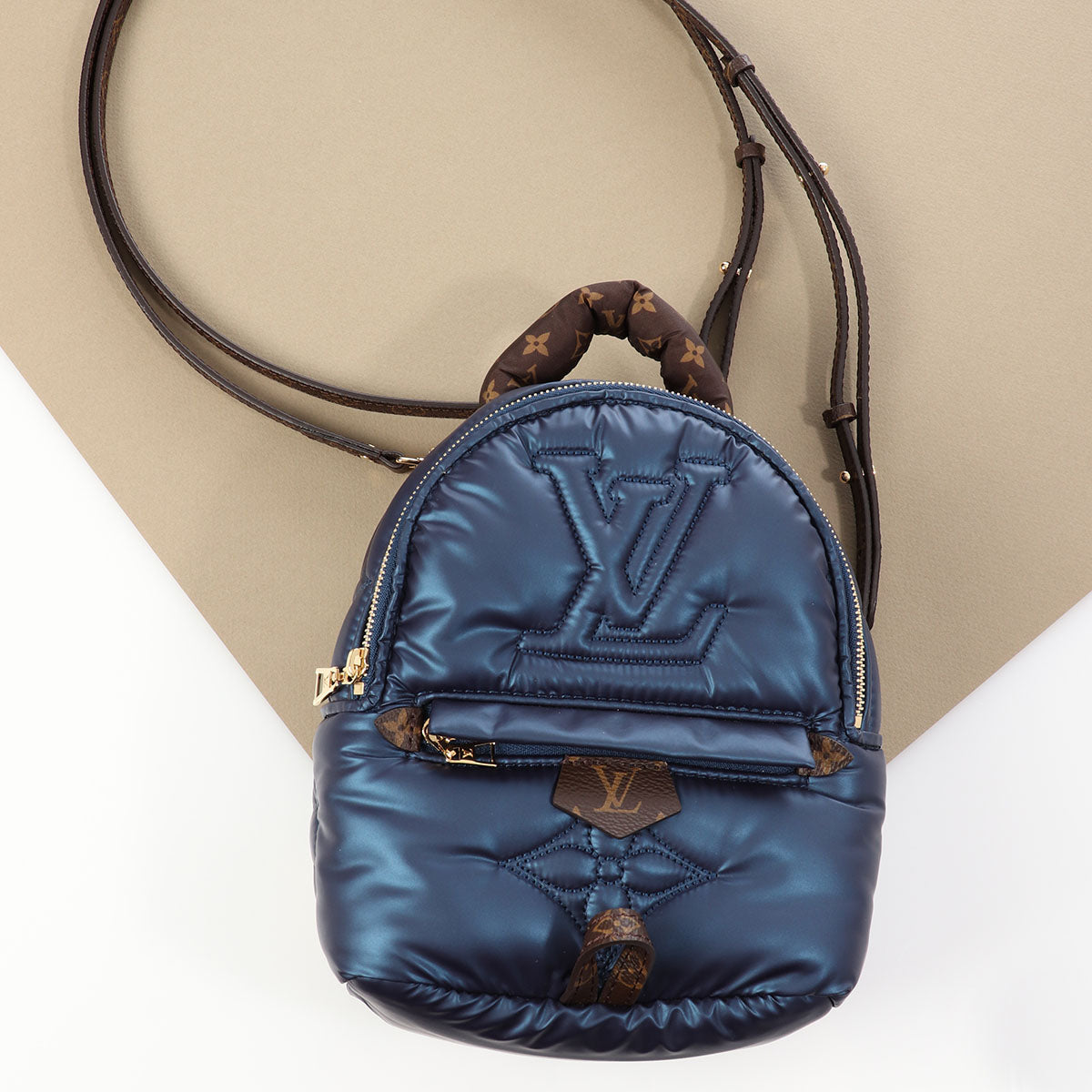 Louis Vuitton Mini Navy Pillow Palm Springs Backpack Louis Vuitton Mini Navy Pillow Palm Springs Backpack