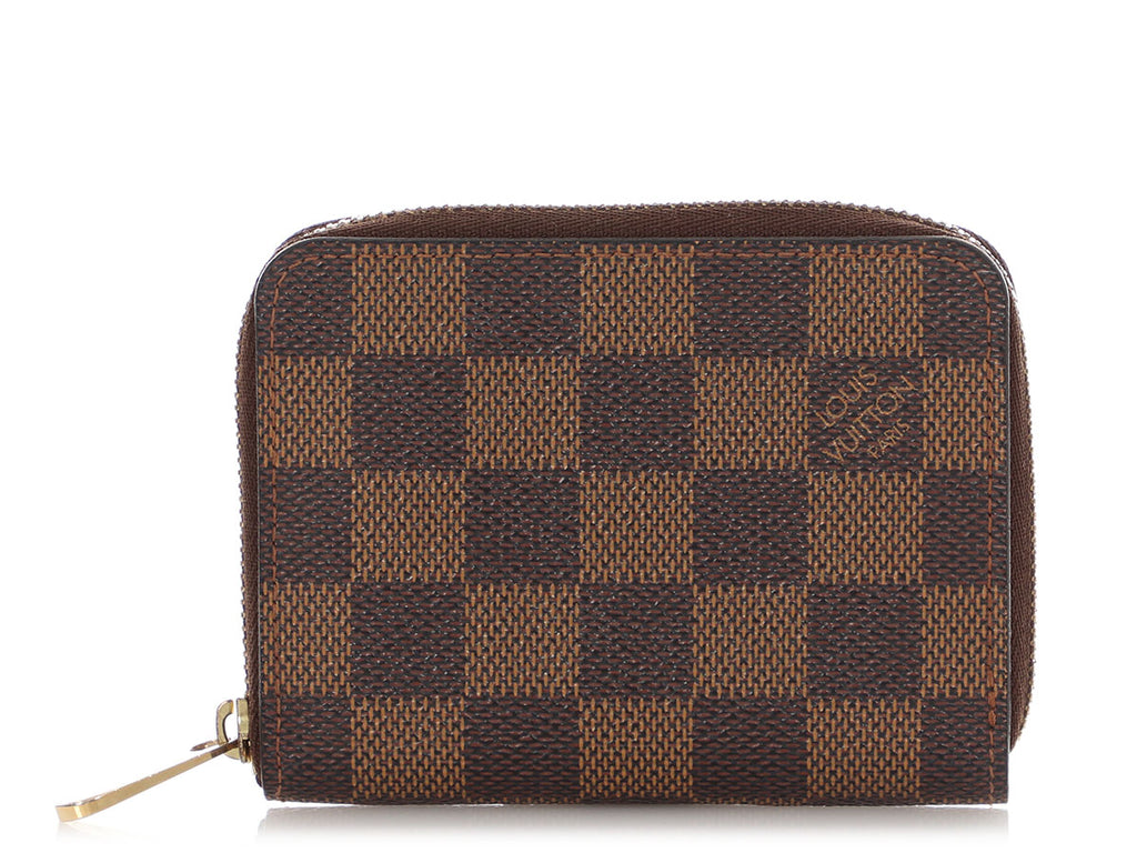 Louis Vuitton Damier Ebène Zippy Coin Purse