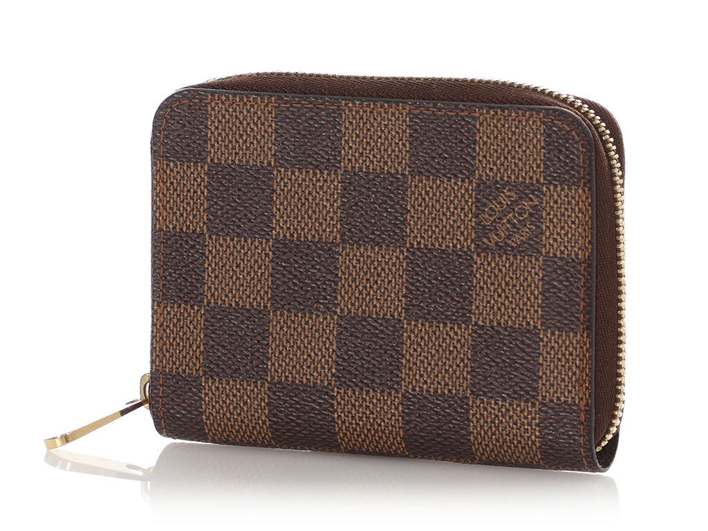 Louis Vuitton Damier Ebène Zippy Coin Purse