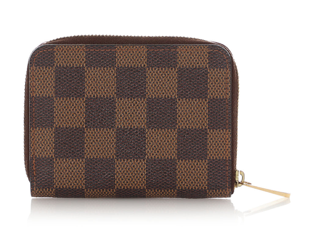 Louis Vuitton Damier Ebène Zippy Coin Purse